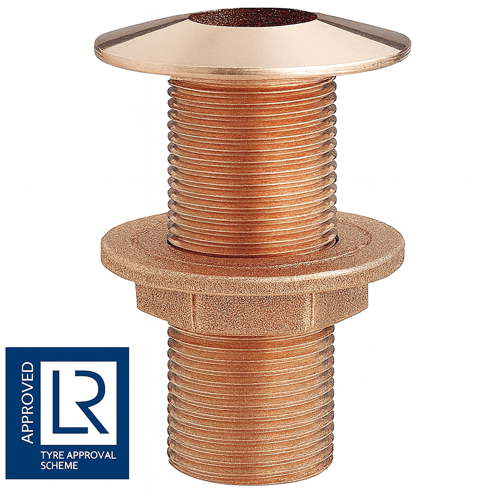 BRONZEN Huiddoorvoer Schuin 1/2